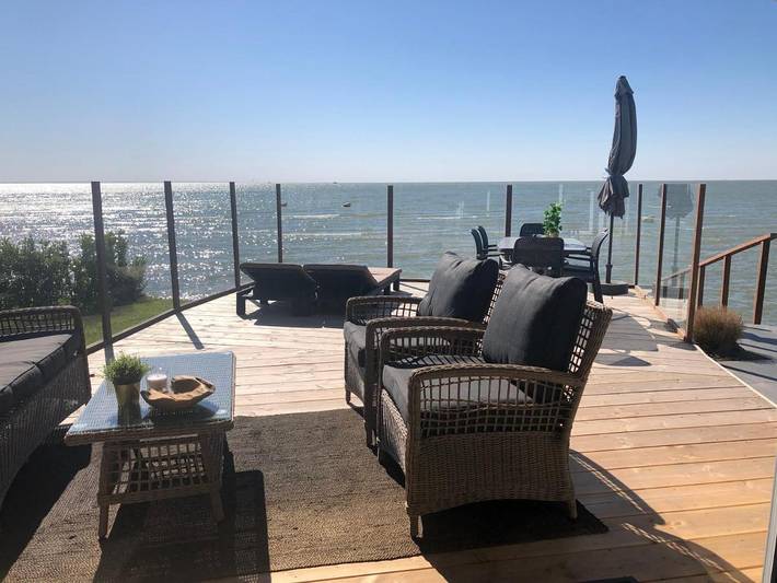 Appartement voor 4 personen, with Terras and Tuin as well as Uitzicht op het meer and Uitzicht in Bovenkarspel