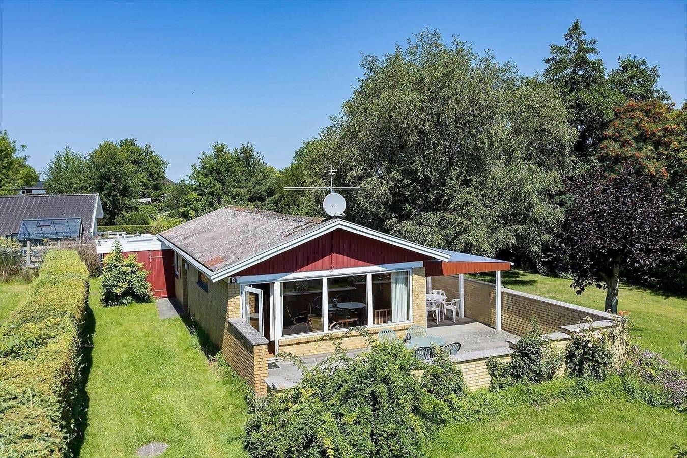 Feriehus for 4 personer med terrasse in Ærøskøbing, Lillebælt