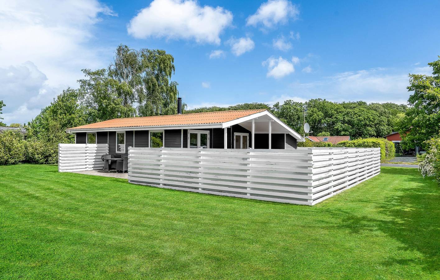 Ferienhaus für 6 Personen mit Terrasse in Stenodden, Tåsinge
