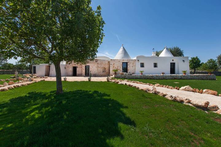 Trullo pour 8 personnes, avec piscine et jardin à Carovigno - 3
