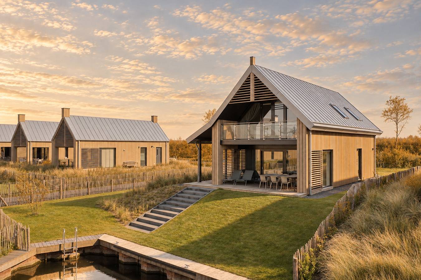 Oesterdam Resort — Villa Oesterdam Deluxe | 6 Personen in Tholen, Niederländische Nordsee