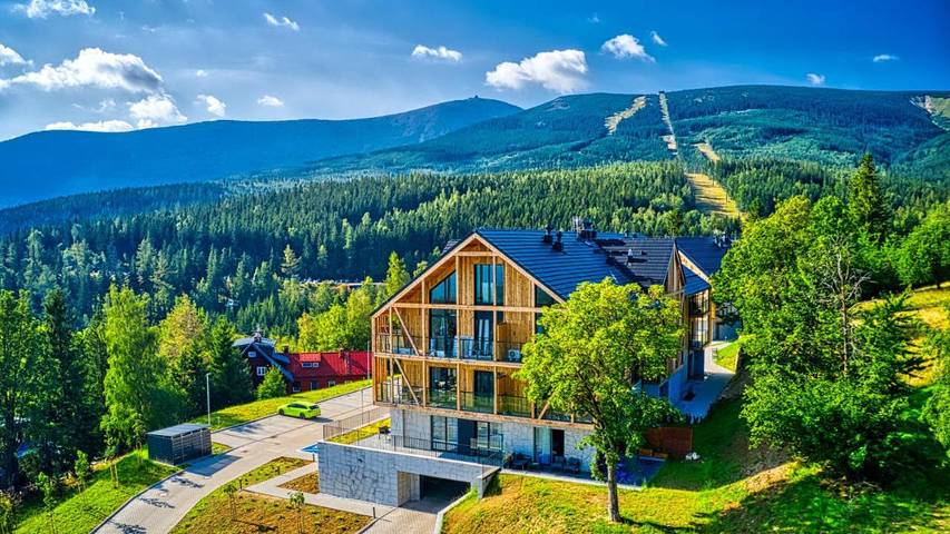 Ferienwohnung für 4 Personen, mit Ausblick und Garten, mit Haustier in Karpacz - 2