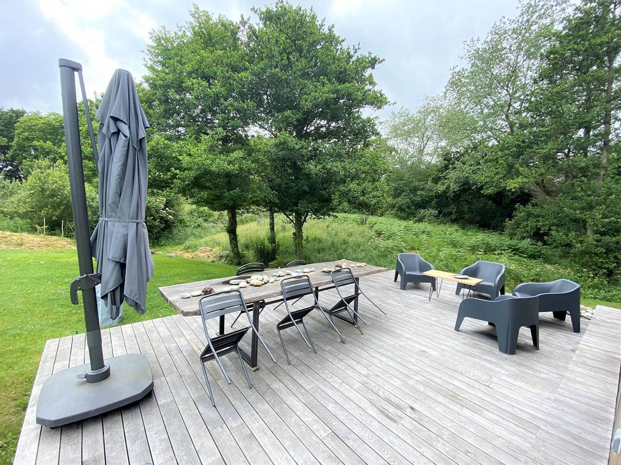 Villa nueva de madera con Wifi y jardín en Perros-Guirec in Perros-Guirec, Costa de granito rosa