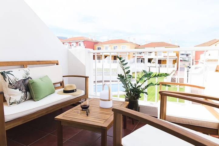 Apartamento de vacaciones para 4 personas, con piscina y terraza - 1