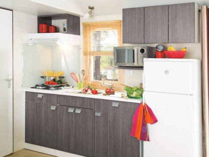 Mobil home pour 6 personnes, avec terrasse et piscine, animaux acceptés à Girac - 4