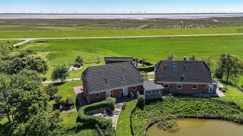Ferienhaus für 4 Personen, mit Balkon und Garten sowie Sauna in der Husumer Bucht