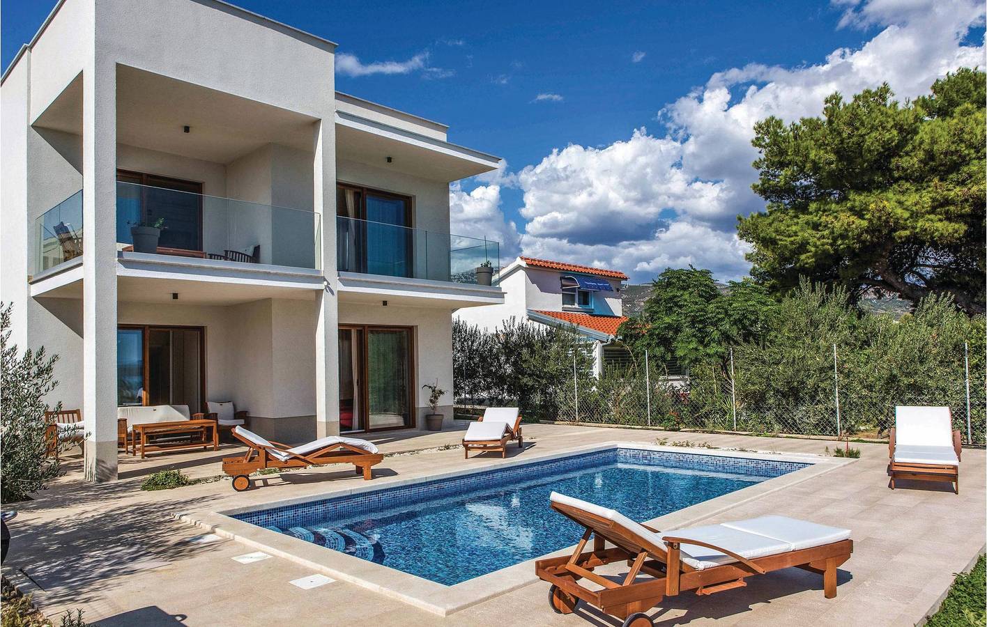 Ferienhaus für 9 Personen mit Terrasse in Kastel Stafilic, Kaštela