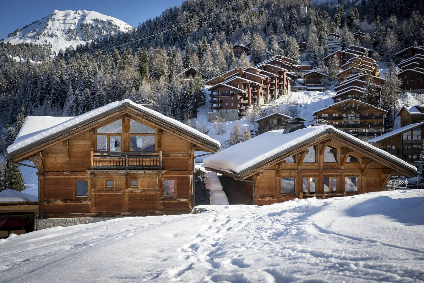 Chalet spacieux · Au pied des pistes · Accès jacuzzi - Pl-Mco-C in La Plagne, La Plagne-Tarentaise