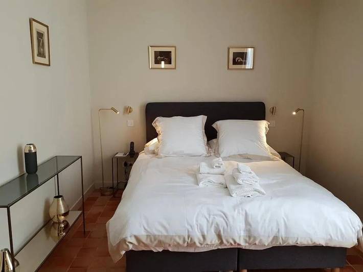 Chambre d’hôte pour 2 personnes, avec Terrasse et Jardin ainsi que Piscine et Vue à Violès - 4