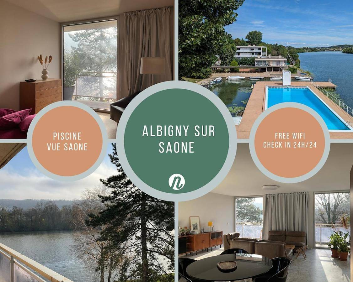 Appartement entier, Three-Bedroom Apartment in Albigny-sur-Saône, Lyon et ses environs