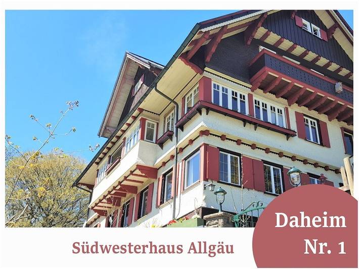 Ferienhaus für 3 Personen, mit Garten und Balkon in Oberstaufen