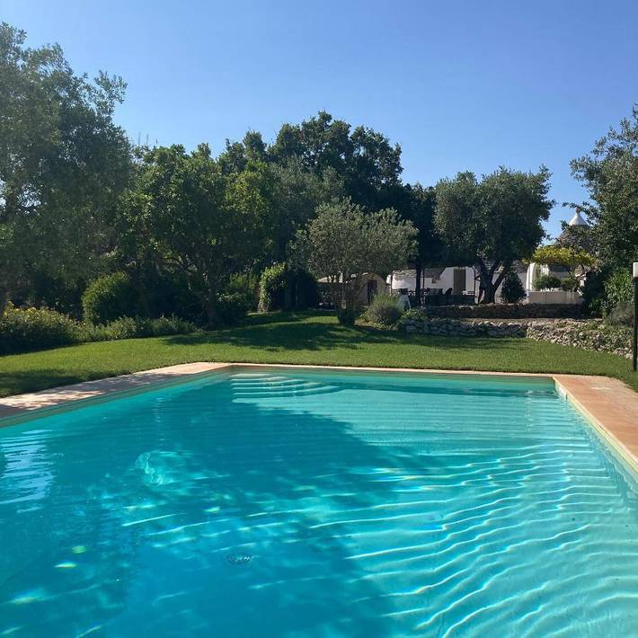 Villa per 8 persone, con piscina e giardino nonché terrazza, con animali domestici a Ceglie Messapica