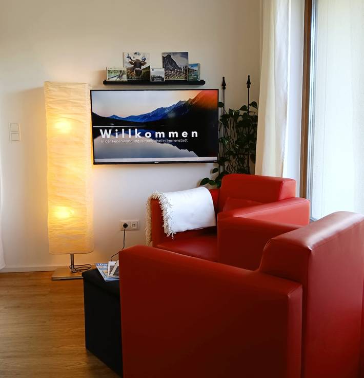 Ferienwohnung für 3 Personen, mit Terrasse und Ausblick in Immenstadt - 2