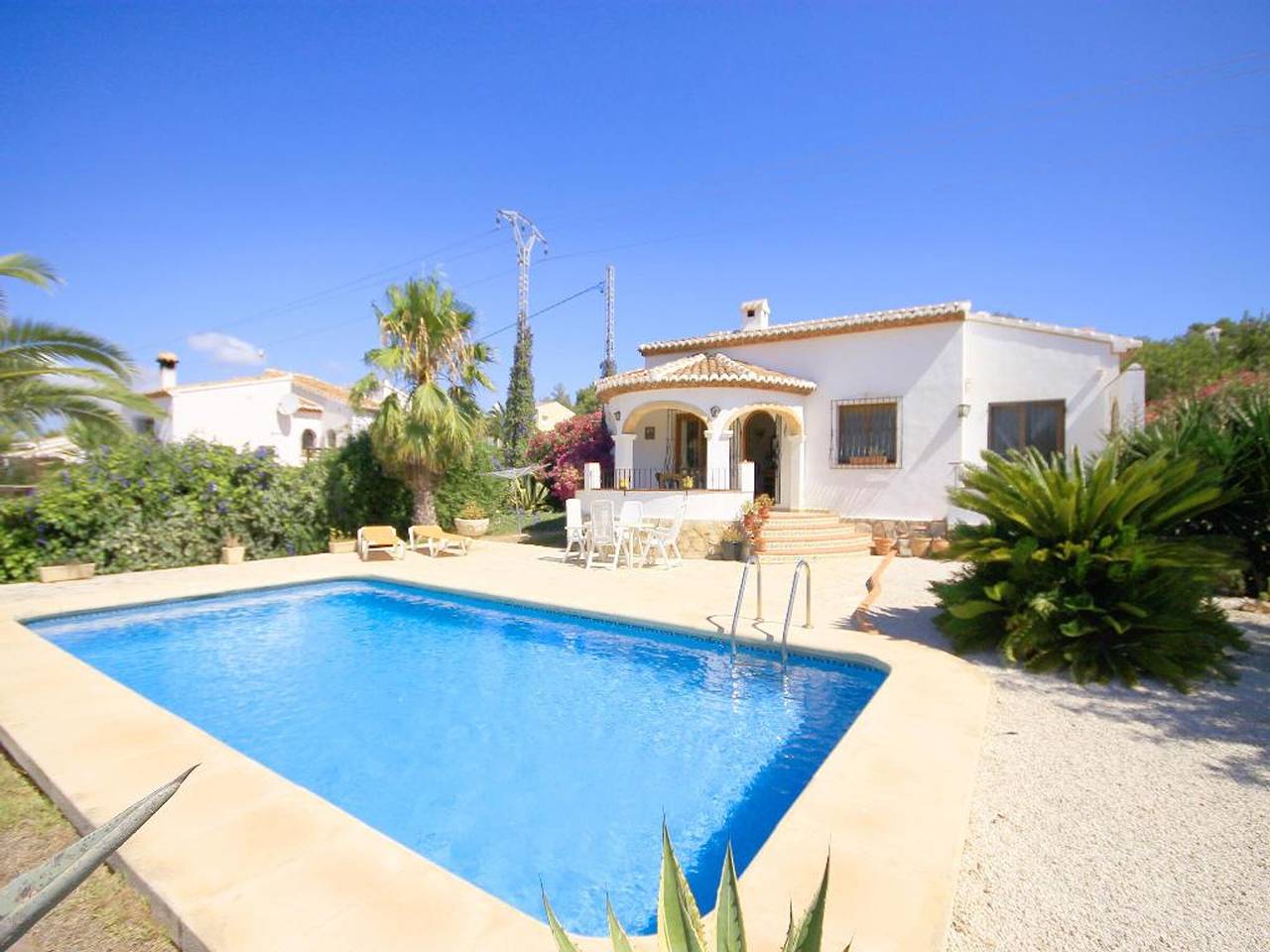 Villa romantique à Javea - Piscine privée - Animaux bienvenus in Granadella, Jávea