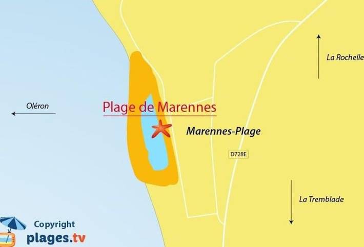 Gîte pour 4 personnes, avec piscine et jardin à Marennes - 4