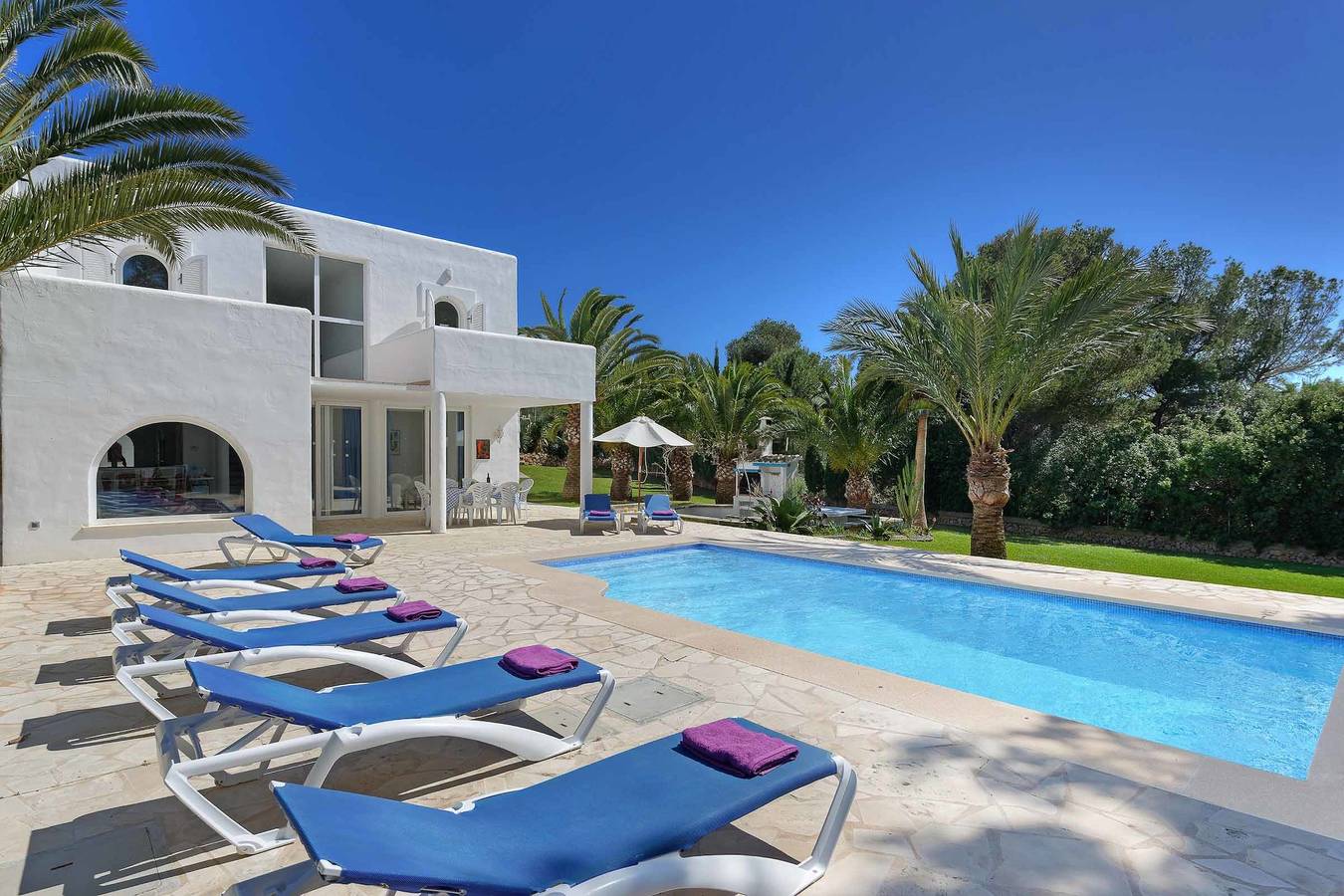 Casa Blanca in Cala Egos, Santanyí