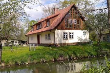 Ferienhaus für 6 Personen, mit Garten und Terrasse in Burg (Spreewald)