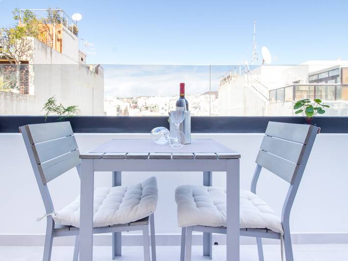 Gîte pour 2 personnes, avec Balcon à Las Palmas de Gran Canaria