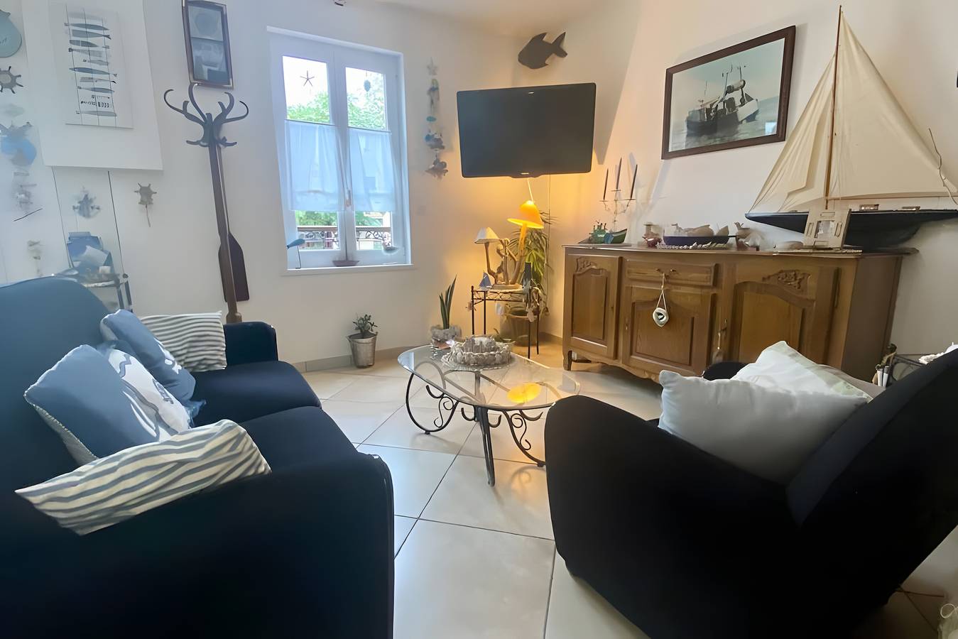 Ganze Wohnung, Appartement „Gîte Etienne Marie“ mit privater Terrasse in Le Crotoy, Abbeville und Umgebung