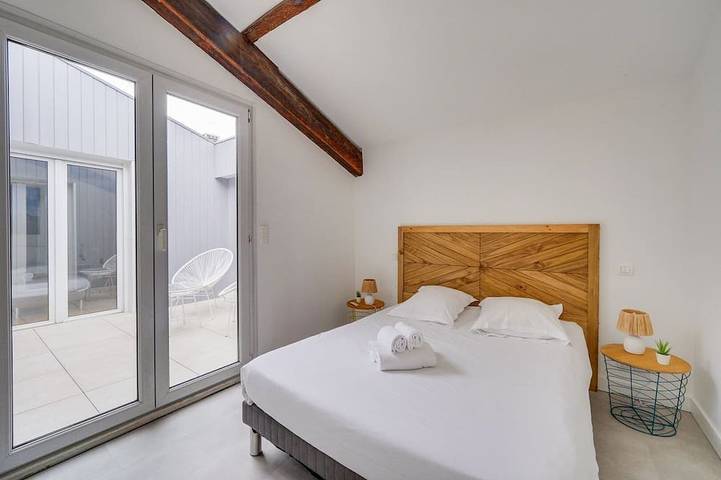 Ganze Wohnung, Beautiful 2-bedroom flat with patio in Bègles, Bordeaux und Umgebung