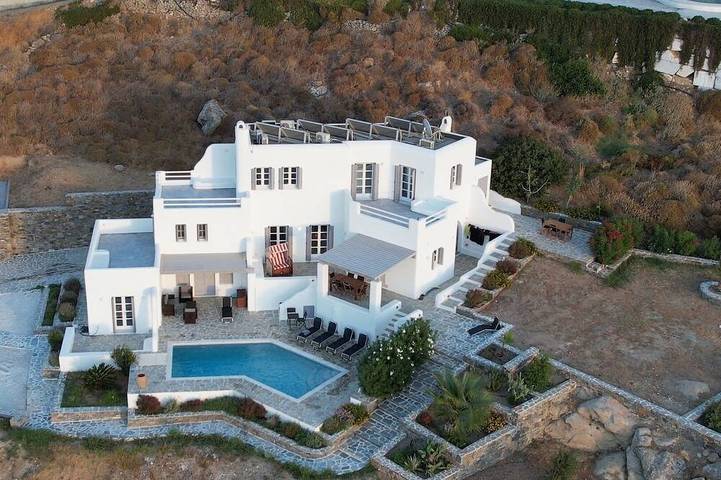 Villa für 6 Personen, mit Garten und Balkon auf Naxos