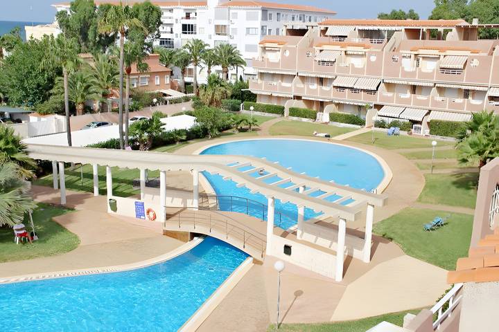 Holiday rental for 6 people, with children pool and garden in El Palmar