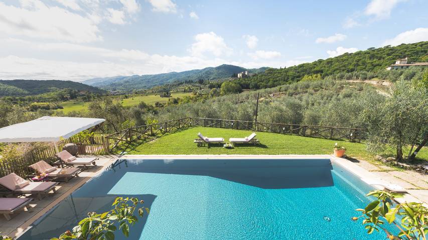 Villa für 15 Personen mit Pool in Rignano sull'Arno, Valdarno