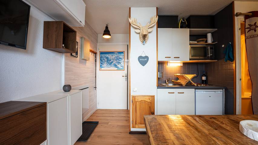 Gîte pour 5 personnes, avec balcon dans Station de Morillon - 3