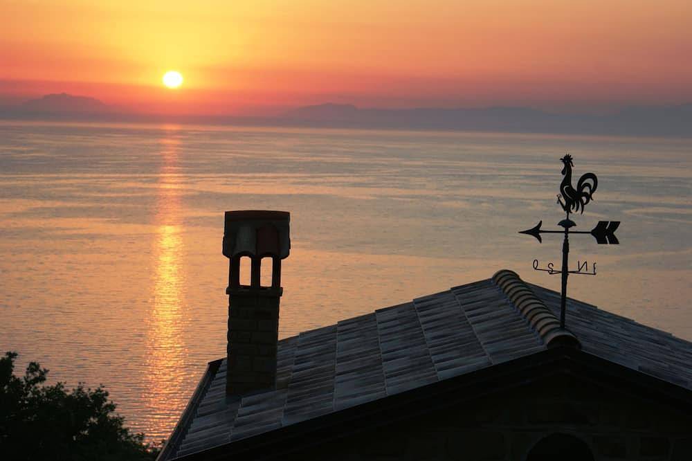 Panorama-Landhaus mit Meerblick im Cilento in Castellabate, Cilento