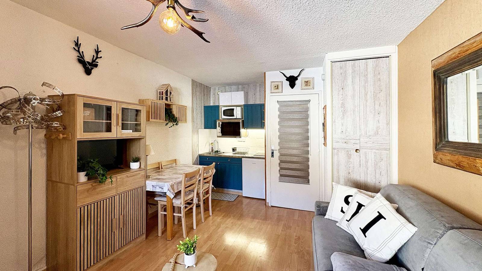 Appartement de vacances entier, Orrianes des cimes - Studio 4 personnes in Les Orres, Parc national des Écrins