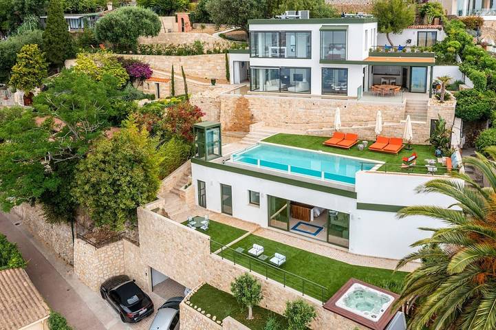 Villa pour 8 personnes, avec jardin à Roquebrune-Cap-Martin