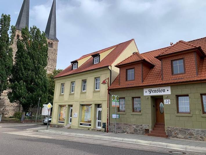 Gästehaus für 4 Personen, mit Terrasse und Ausblick am Fläming
