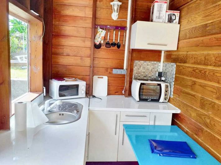 Bungalow pour 3 personnes, avec piscine et terrasse