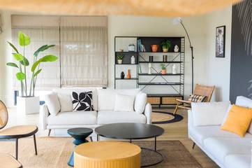 Gîte pour 8 personnes, avec vue et terrasse dans Plage de la Joie