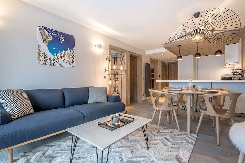 Apartamento entero, Courchevel 1550: Apto acogedor 4 pers, mascotas Ok, acceso Spa in Saint-Bon-Tarentaise, Massif de la Vanoise