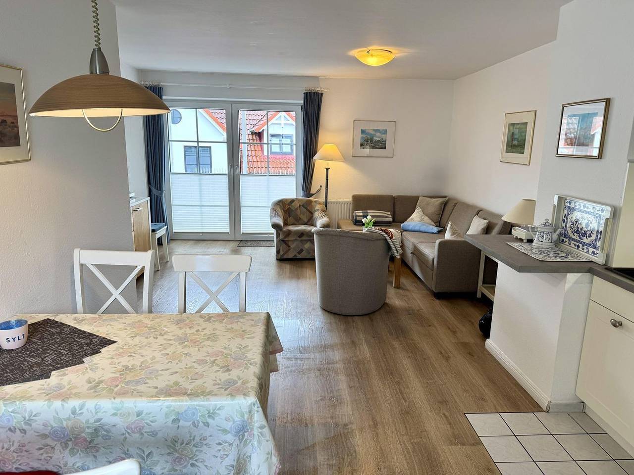 Ganze Wohnung, Moderne, zentral gelegene 2-Zimmer Obergeschosswohnung für bis zu 4 Personen in Westerland, Sylt (Gemeinde)