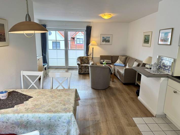 Ganze Wohnung, Moderne, zentral gelegene 2-Zimmer Obergeschosswohnung für bis zu 4 Personen in Westerland, Sylt (Gemeinde)