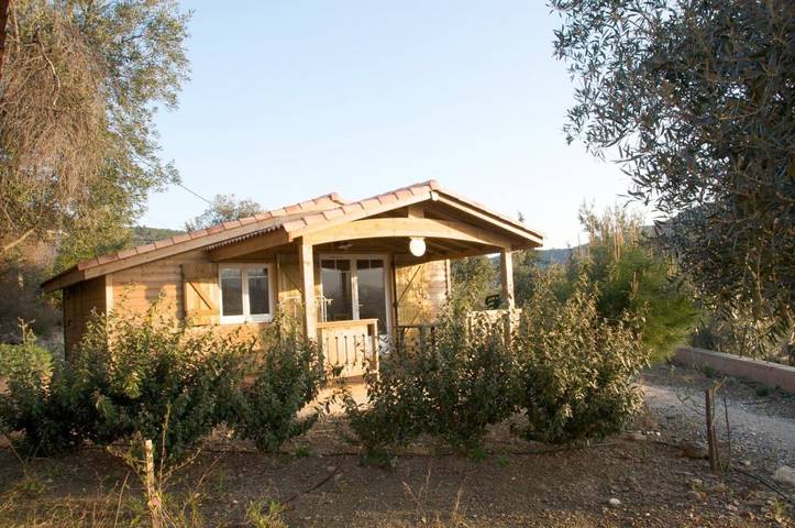 Camping pour 6 personnes, avec Terrasse ainsi que Piscine et Vue