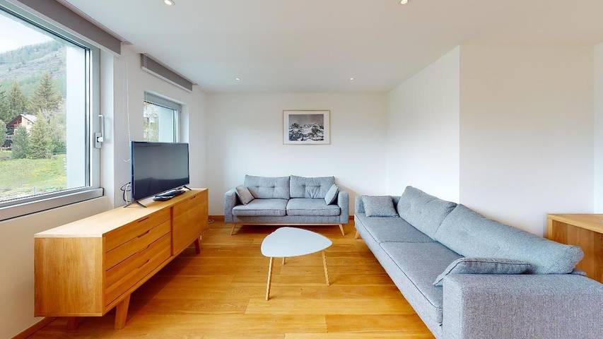 Ferienwohnung für 4 Personen, mit Balkon in Pontresina - 2