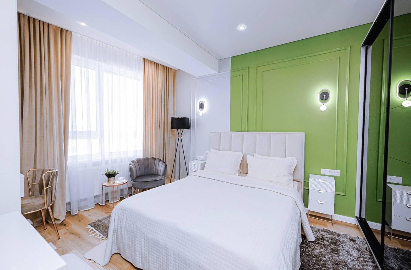 Ganze Wohnung, Oasis Vista Escape mit Terrasse in Chișinău, Moldawien