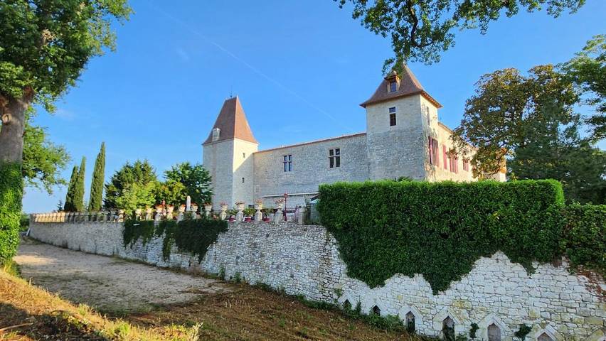 Gîte pour 2 personnes, avec jardin ainsi que vue et piscine à Saint-Eutrope-de-Born - 4