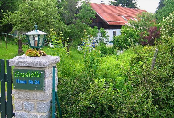 Ferienhaus für 3 Personen, mit Garten und Sauna in Sankt Oswald-Riedlhütte