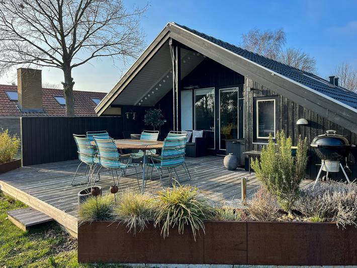 Ferieudlejning for 3 personer, med Terrasse i Karrebæksminde