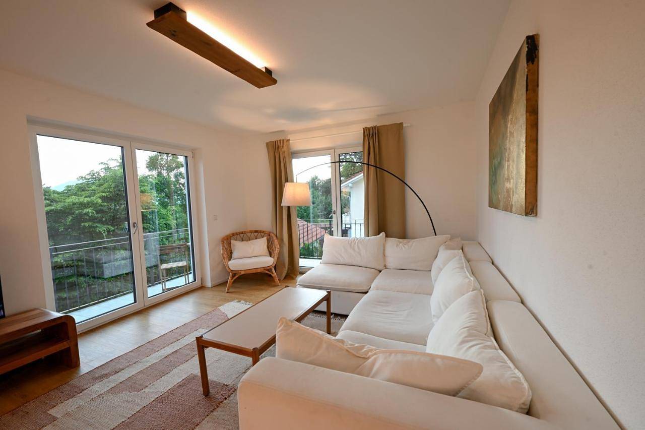 Ganze Wohnung, Liboria I Stylische Maisonette Wohnung Alpenblick I 4min zum See in Uffing, Das Blaue Land