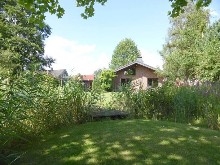 Ferienhaus für 4 Personen, mit Terrasse und Garten sowie Ausblick
