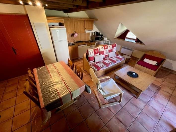 Gîte pour 6 personnes, avec balcon dans Pra-Loup (station de ski) - 3