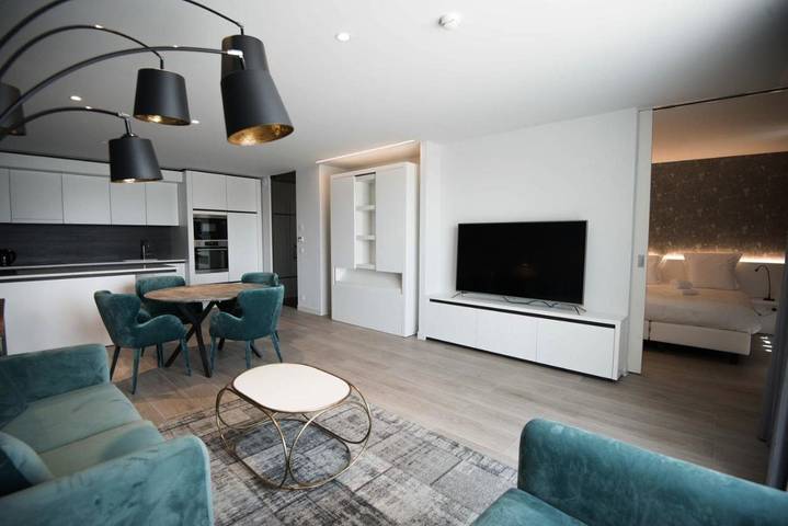 Appart’hôtel pour 4 personnes, avec jardin