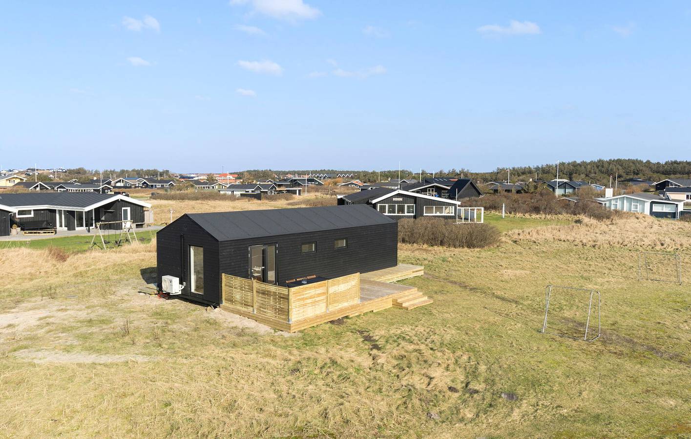 Holiday home for 6 people with terrace in Løkken, Hjørring Region