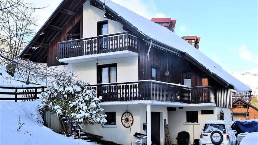Chalet pour 13 personnes, avec balcon dans Le Corbier - 3