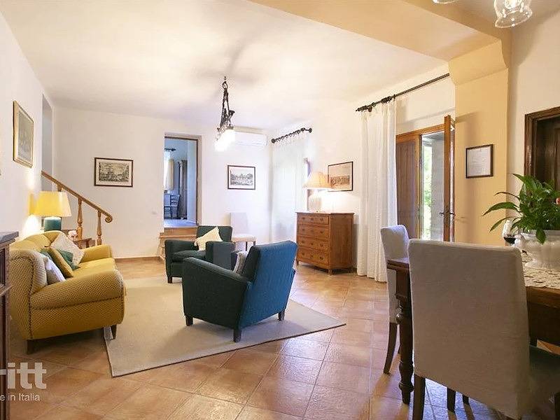 Tritt — Zentral gelegene Ferienwohnung für 6 Personen in der Toskana auf einem Agriturismo mit Swimmingpool in Montespertoli, Chianti